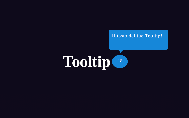 Tooltip CSS