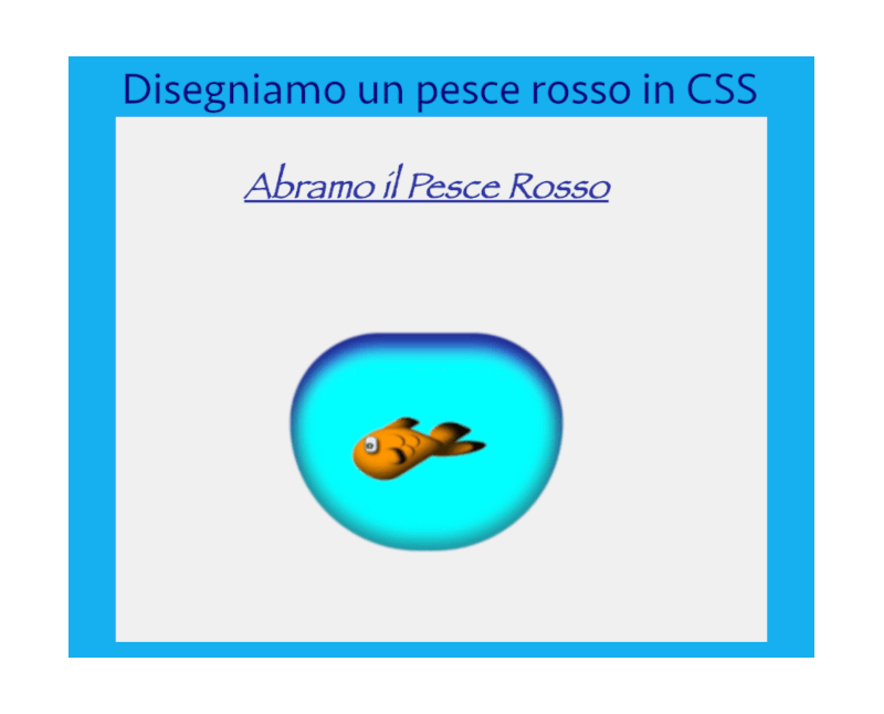 Abramo il pesce rosso