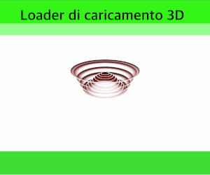 Loader 3D in CSS