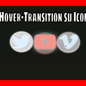 Icone Social — Effetto Transition CSS in 5 minuti!